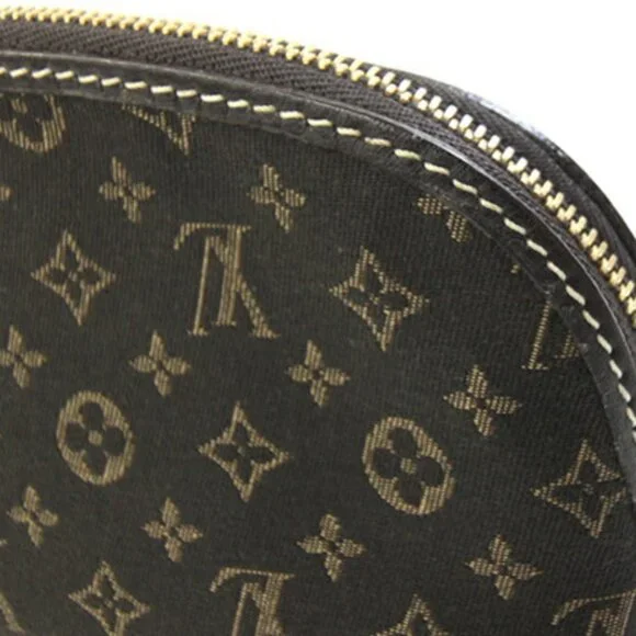 LOUIS VUITTON Brown Monogram Pochette Pouch